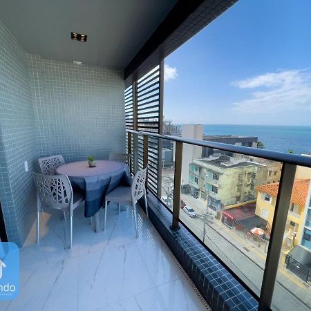 Apartamento Com Linda Vista Mar No Smart Barra 2 Salvador Bagian luar foto