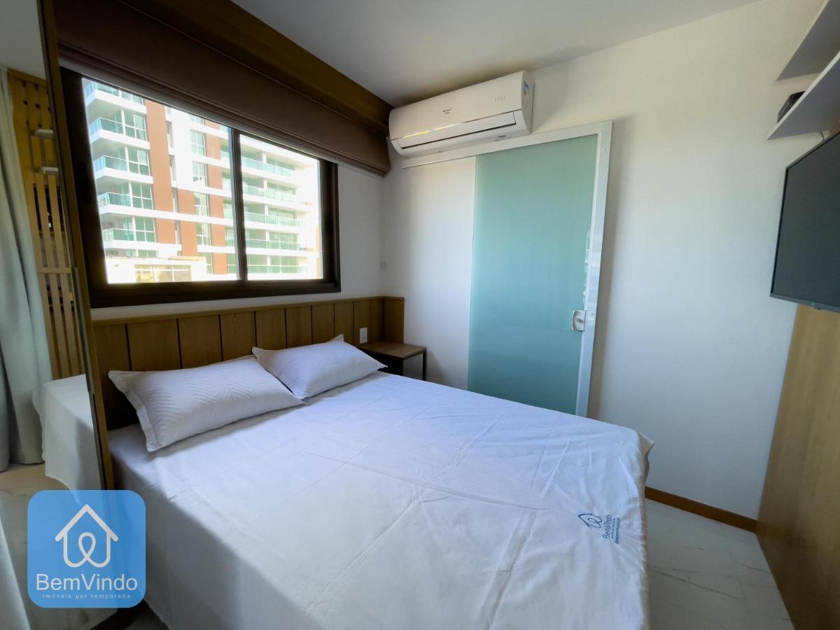 Apartamento Com Linda Vista Mar No Smart Barra 2 Salvador Bagian luar foto