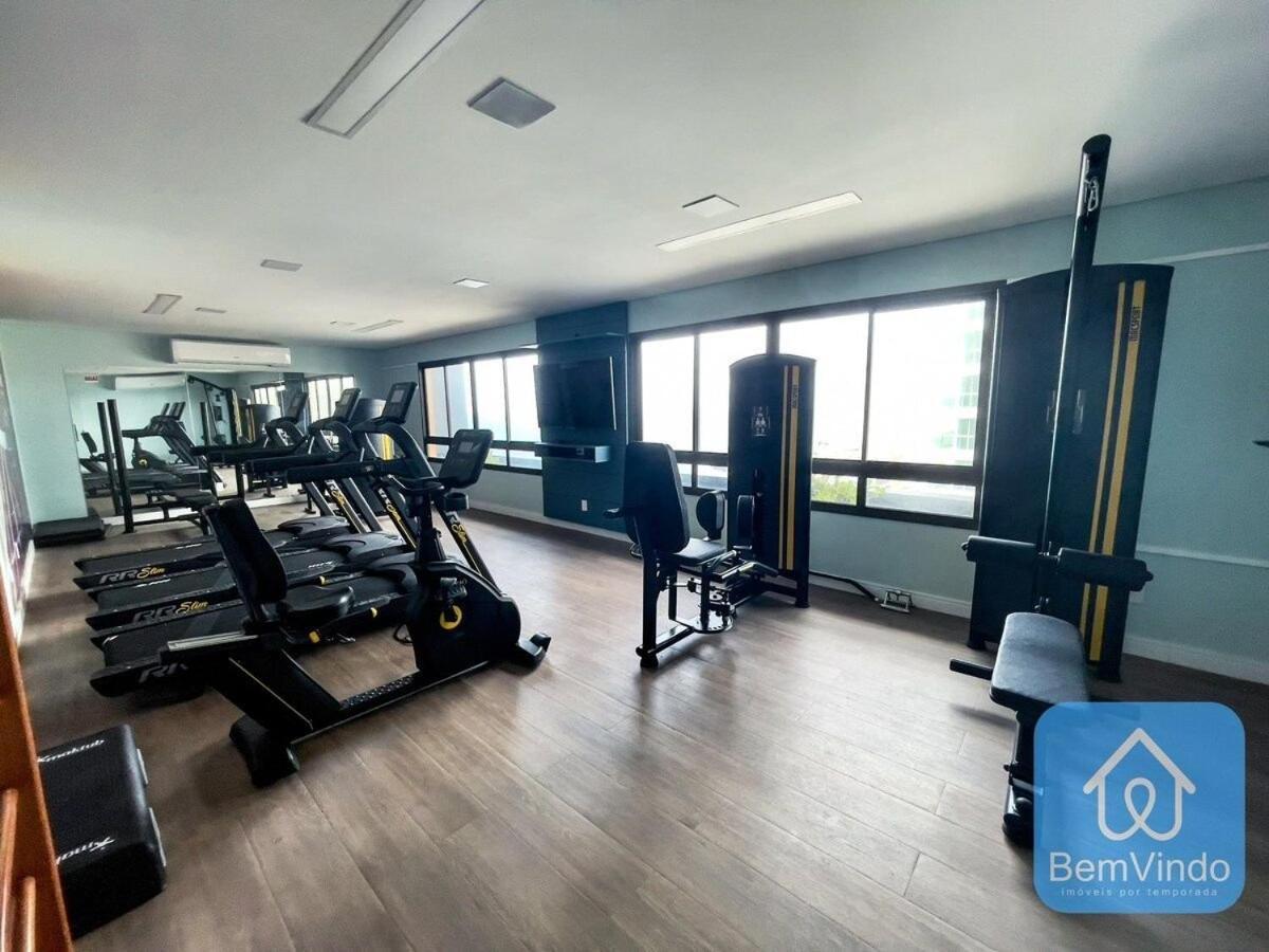 Apartamento Com Linda Vista Mar No Smart Barra 2 Salvador Bagian luar foto